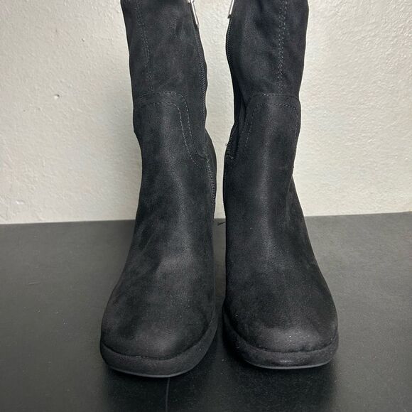 Circus NY Women’s Francis Suede Black Ankle Boots  Size 7.5 - Picture 3 of 10